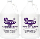 FOLEX 128 oz Instant Carpet Spot Remover Carpet Cleaner Gallon Refill - Removes Pet Accidents, Grease, Red Wine and More - 2 Pack